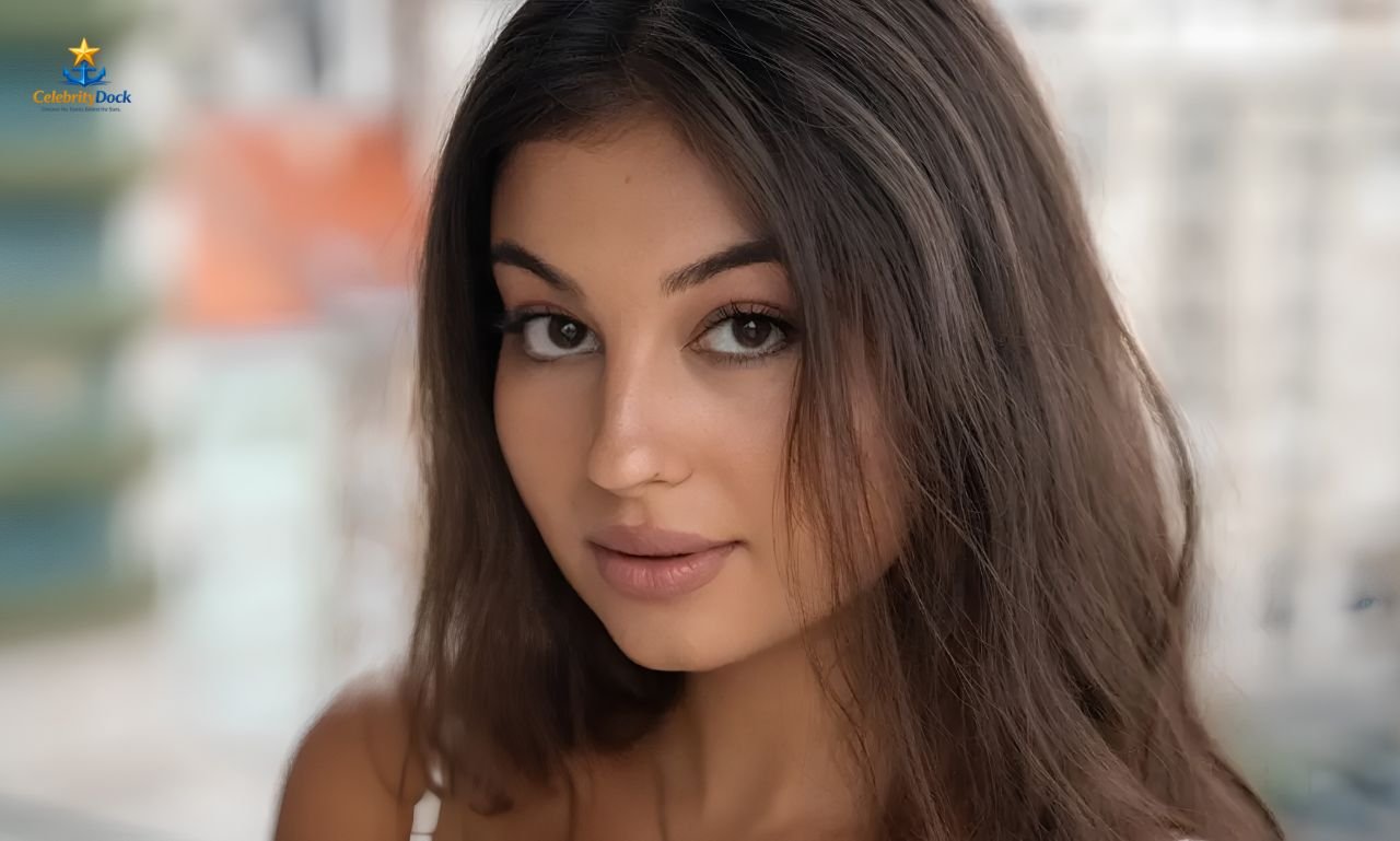 Portrait of Renee Monaco, model, actress, and entrepreneur